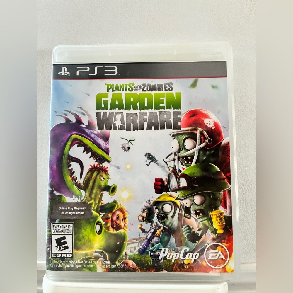 Plants Vs. Zombies: Garden Warfare Playstation 3 PS3 tested with manual